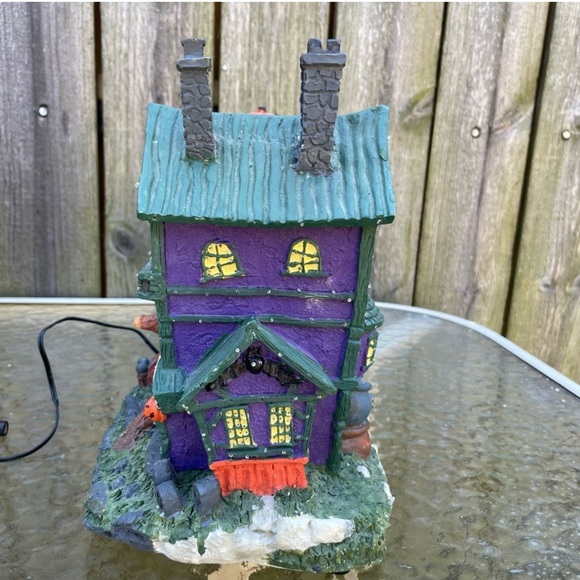 Vintage Fiber Optic Halloween Haunted House - Picture 2 of 7